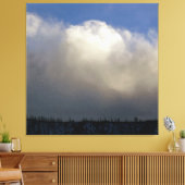 Toile Nuages sur la crête (Insitu(Salon))