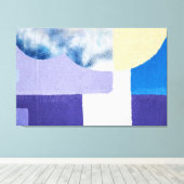 Toile Nuances violettes (Insitu (Plancher de Bois))