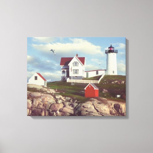 Toile "Nubble Light" Alan Giana (Recto)