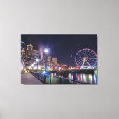 Toile Nuit à Seattle (Recto)