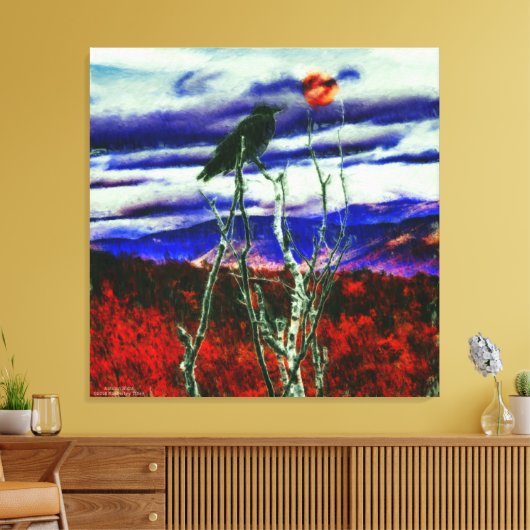 Toile Nuit d'automne (Insitu(Salon))