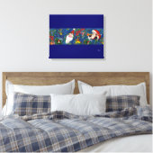 TOILE NUIT DE NOËL (Insitu(Chambre))