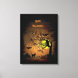 Toile Nuit d'Halloween, Joyeux Halloween !