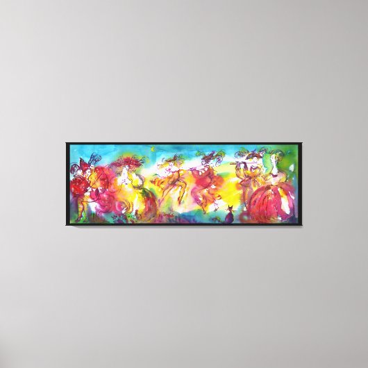 Toile NUIT DU CARNAVAL / Mascarade vénitienne, Musique d (Recto)