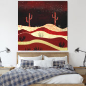 Toile Nuit du désert (Insitu(Chambre))