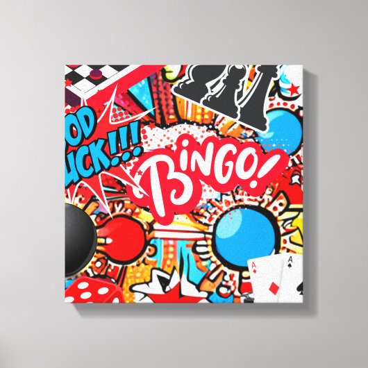 Toile Nuit du jeu (Recto)