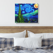 Toile Nuit étoile (Insitu(Chambre))