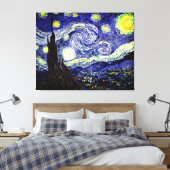 Toile Nuit étoilée de Van Gogh, 1889 (Insitu(Chambre))