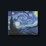 Toile Nuit étoilée par Vincent van Gogh<br><div class="desc">Vincent Willem van Gogh était un peintre post-impressionniste d'origine hollandaise dont l'oeuvre - remarquable par sa beauté rugueuse, son honnêteté émotionnelle et sa couleur audacieuse - a eu une influence considérable sur l'art du XXe siècle. Après des années d'anxiété douloureuse et de fréquents épisodes de maladie mentale, il est mort...</div>