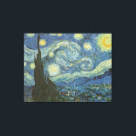 Toile Nuit étoilée par Vincent Van Gogh<br><div class="desc">Le Night de Vincent Van Gogh. 1889 Oil on Canvas. Musée d'art moderne de New York</div>