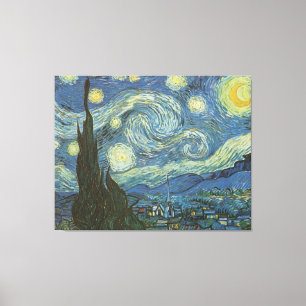 Toile Nuit étoilée par Vincent Van Gogh
