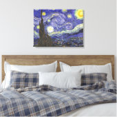 Toile Nuit étoilée par Vincent van Gogh (Insitu(Chambre))