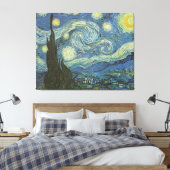 Toile Nuit étoilée par Vincent Van Gogh (Insitu(Chambre))