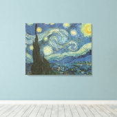 Toile Nuit étoilée par Vincent Van Gogh (Insitu (Plancher de Bois))