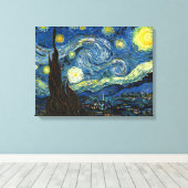 Toile Nuit étoilée par Vincent Van Gogh Canvas Art (Insitu (Plancher de Bois))