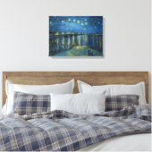 Toile Nuit étoilée sur le Rhône Vincent van Gogh (Insitu(Chambre))