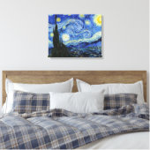 Toile Nuit étoilée Vincent Van Gogh (Insitu(Chambre))