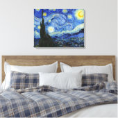 Toile Nuit étoilée Vincent Van Gogh (Insitu(Chambre))
