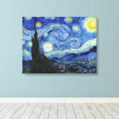 Toile Nuit étoilée Vincent Van Gogh (Insitu (Plancher de Bois))