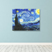 Toile Nuit étoilée Vincent Van Gogh (Insitu (Plancher de Bois))