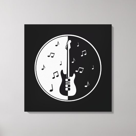 Toile Nuit guitare (Recto)