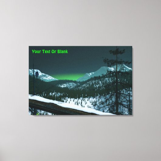 Toile Nuit silencieuse (Recto)