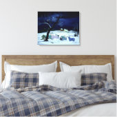 Toile Nuit silencieuse Saint Nuit 1995 (Insitu(Chambre))