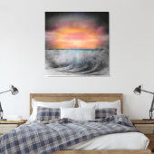 Toile Nuit sur la baie de Bodega, par Don DePaola (Insitu(Chambre))