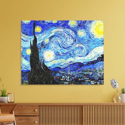 Toile Nuit Van Gogh Starry (Insitu(Salon))