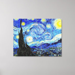 Toile Nuit Van Gogh Starry