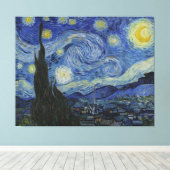 Toile Nuit Van Gogh Starry (Insitu (Plancher de Bois))