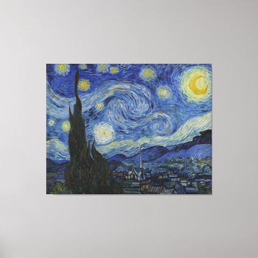 Toile Nuit Van Gogh Starry (Recto)