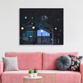 Toile Nuits de ville (Insitu(Salon))