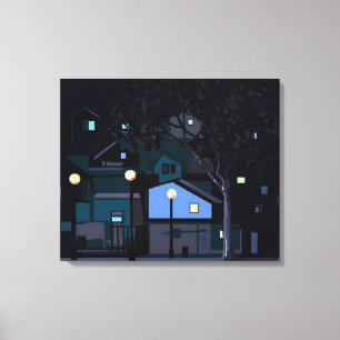 Toile Nuits de ville