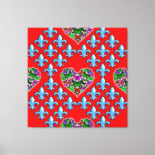 Toile numérique 3D colorée - Déco murale parfaite