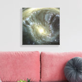 Toile numériquement galaxie modifiée (Insitu(Salon))