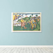 Toile Numéros 1 1-20 Se préparer pour le voyage à partir (Insitu (Plancher de Bois))