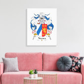 Toile Nunes Family Crest (Insitu(Salon))