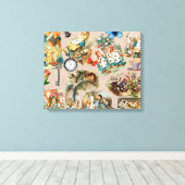 Toile Nursery Alice Colorful 1800s Classic Wonderland (Insitu (Plancher de Bois))