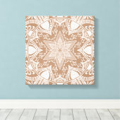 Toile Nutmeg Mandala (Insitu (Plancher de Bois))