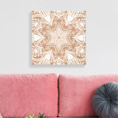 Toile Nutmeg Mandala (Insitu(Salon))