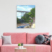 Toile NY Central RR Bridge, l'échelle de Jacob (Insitu(Salon))