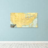 Toile NY Lignes centrales (Insitu (Plancher de Bois))