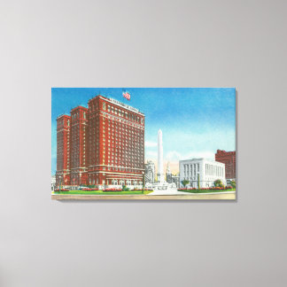 Toile NY State Office, Statler Hotel