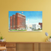 Toile NY State Office, Statler Hotel (Insitu(Salon))