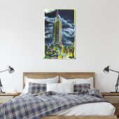 Toile NYC, New YorkEmpire State Building à la nuit (Insitu(Chambre))