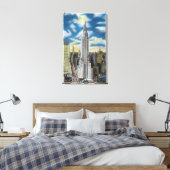 Toile NYC, New YorkVue extérieure du Chrysler (Insitu(Chambre))