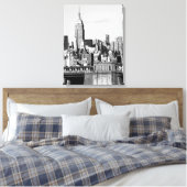 Toile NYC Skyline II (Insitu(Chambre))