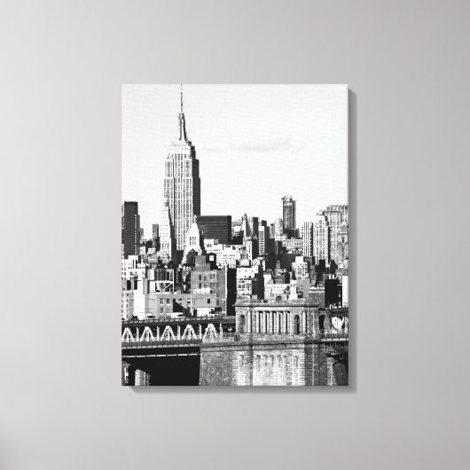 Toile NYC Skyline II (Recto)