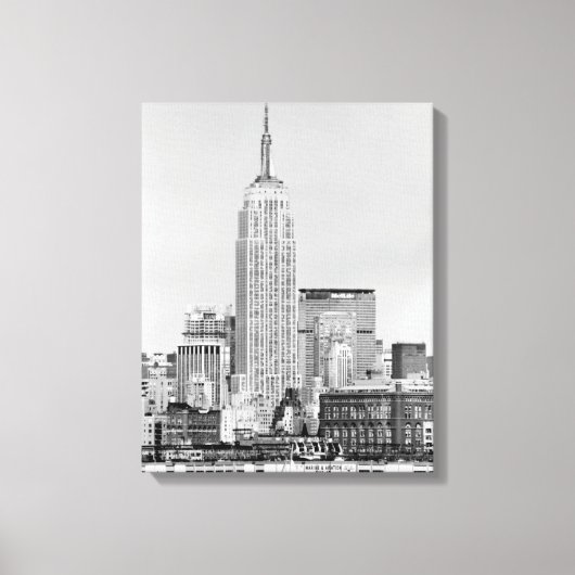 Toile NYC Skyline IV (Recto)